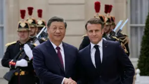 Chinas Staatschef Xi in Paris