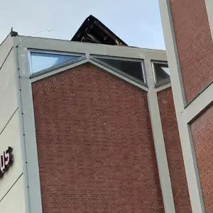 Kirchendach eingestürzt