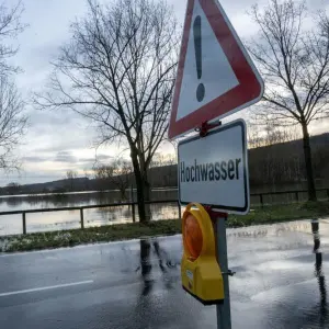 Hochwasser in Bayern - Ebing