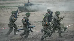 Abschluss der Nato-Übung Quadriga