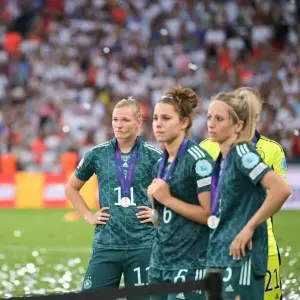 Finale Frauen-Fußball-EM 2022: England - Deutschland