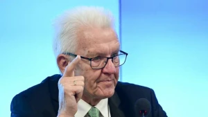 Winfried Kretschmann und Danyal Bayaz