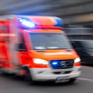 Krankenwagen im Einsatz