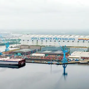 Angeschlagene Meyer Werft