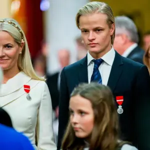 Mette-Marit und ihr Sohn Marius Borg Høiby