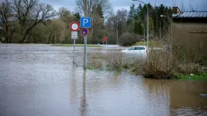 Hochwasser im Saarland - Neunkirchen