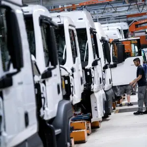 Lkw-Produktion bei VW-Tochter Traton