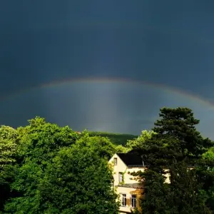 Regenbogen in Dresden