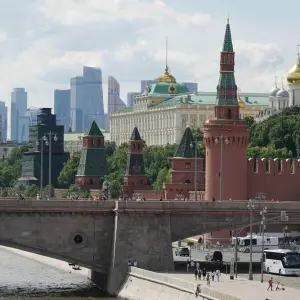 Moskau: Kreml und Moskwa City