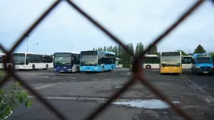 Streiks im privaten Busgewerbe