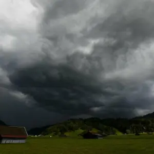 Gewitter in den Bergen