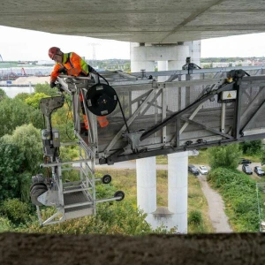 Sperrung der Rügenbrücke wegen Brückenprüfung