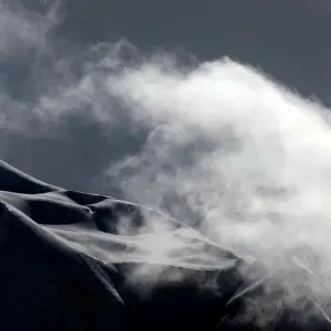 Neuschnee in den Alpen