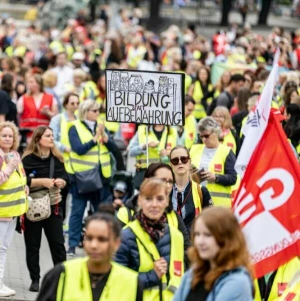 GEW und Verdi rufen zu eintägigem Warnstreik auf