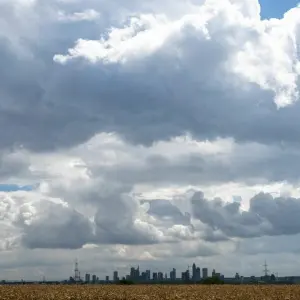 Wolken über Frankfurt