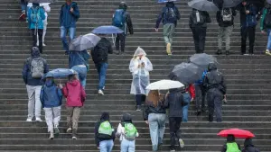 103. Deutscher Katholikentag - Regenwetter