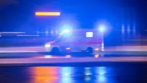 Krankenwagen im Einsatz