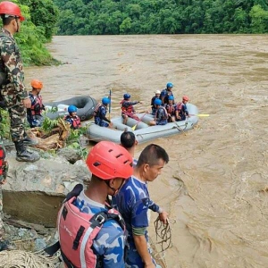 Erdrutsch in Nepal