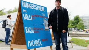 Klima-Hungerstreik in Berlin