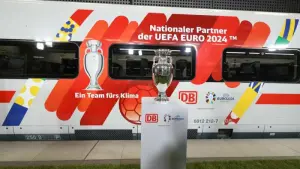 Die Deutsche Bahn ist Partner der UEFA bei der EM