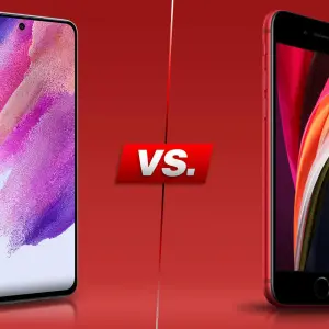 Galaxy S21 FE vs. iPhone SE 2020: So unterscheiden sich die günstigen Smartphones