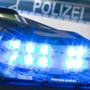 Polizeiwagen mit Blaulicht 