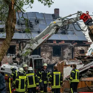 Großbrand bei Passau - Millionenschaden erwartet