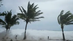 Hurrikan auf Barbados