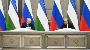 Putin in Usbekistan