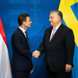 Schwedens Regierungschef in Budapest