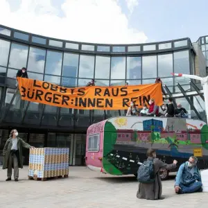 Klimaaktivisten nach Besetzung des Landtagsdachs angeklagt