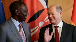 Kenias Präsident Ruto und Bundeskanzler Scholz