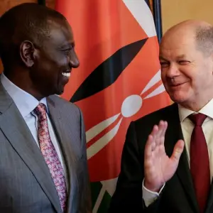 Kenias Präsident Ruto und Bundeskanzler Scholz