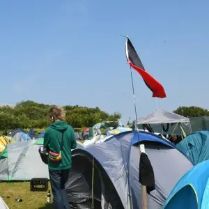 Punk-Protestcamp 3.0 auf Sylt