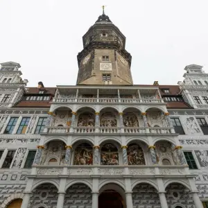 Dresdner Residenzschloss wieder mit Renaissance-Loggia
