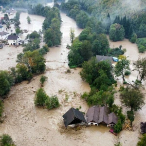 Hochwasser in Bosnien-Herzegowina