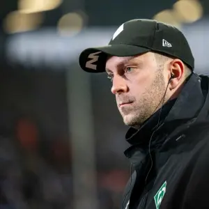 Werder Bremens Trainer Ole Werner
