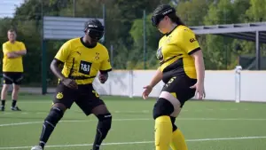 Blindenfußball - Training BVB