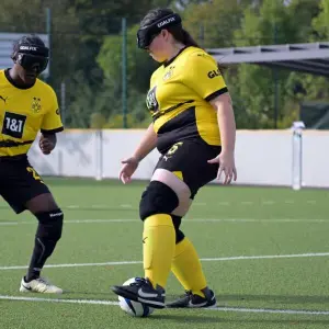 Blindenfußball - Training BVB