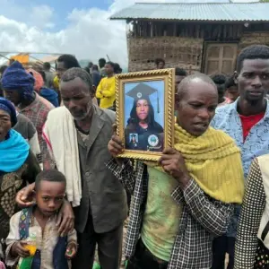 Massenbegräbnis nach Erdrutschen in Äthiopien