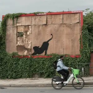 Banksy enthüllt neues Kunstwerk