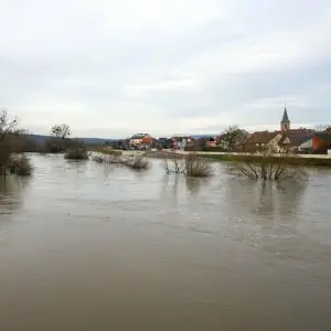 Hochwasser in Nordbayern