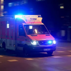 Rettungswagen im Einsatz