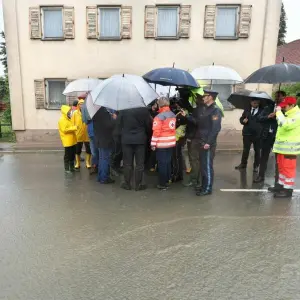 Hochwasser in Bayern - Diedorf