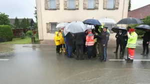 Hochwasser in Bayern - Diedorf