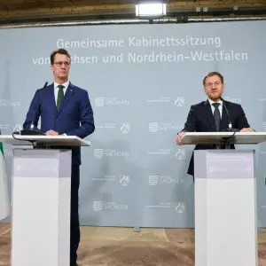 Kabinettssitzung von Sachsen und Nordrhein-Westfalen