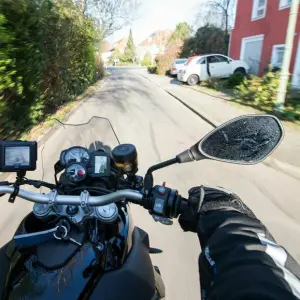 Motorradfahrer