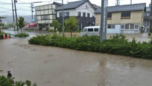 Unwetter in Japan