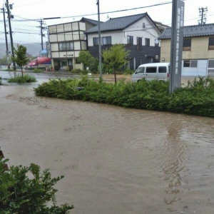 Unwetter in Japan