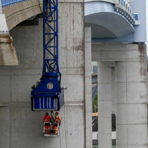 Sperrung der Rügenbrücke wegen Brückenprüfung